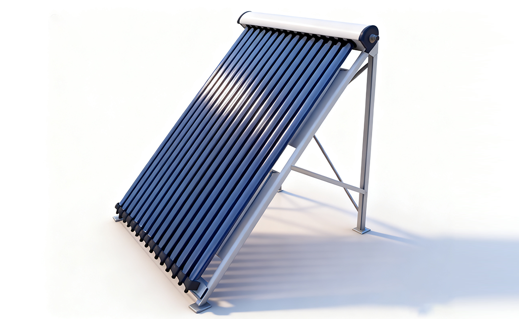 U-shaped heat pipe solar energy